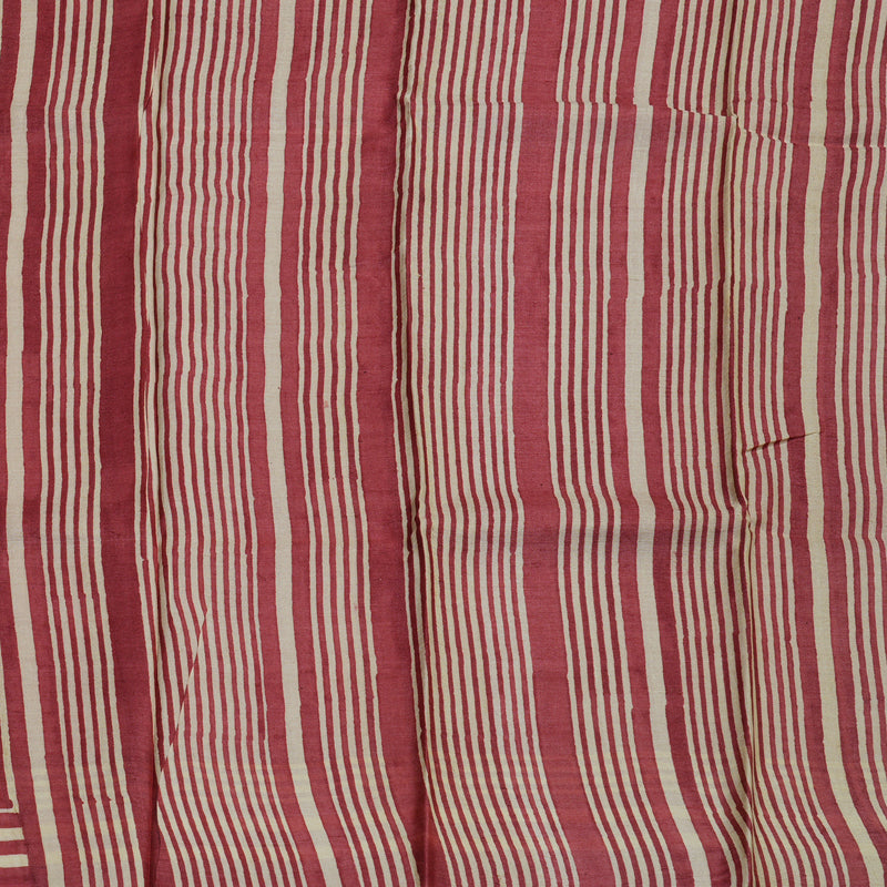 Hayagrivas Beige Pure Tussar Saree KBE2131A3-10