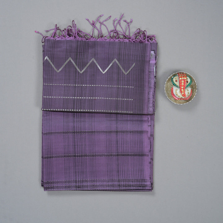Hayagrivas Lavender Handloom Soft Silk Saree KBE2140A11-2