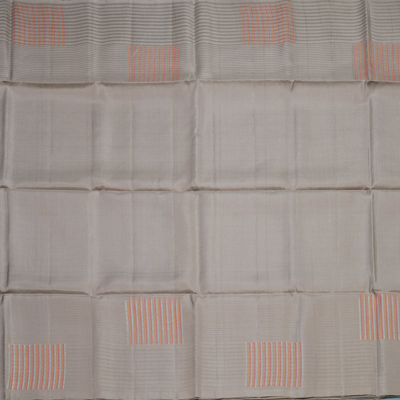 Hayagrivas Beige Handloom Soft Silk Saree KBE2140A11-5