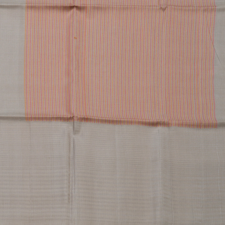 Hayagrivas Beige Handloom Soft Silk Saree KBE2140A11-5