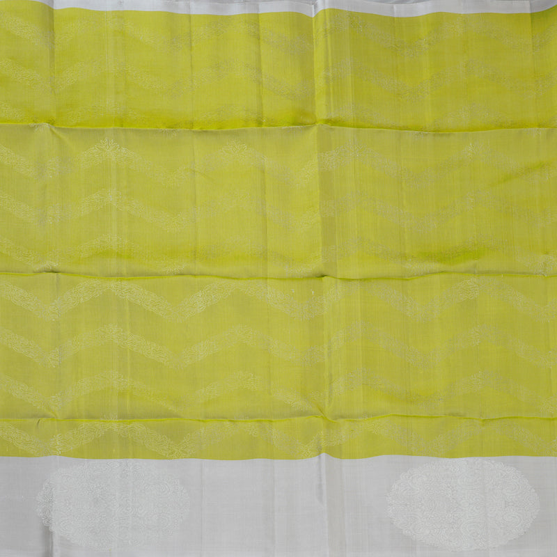 Hayagrivas Parrot Green Handloom Soft Silk Saree KBE2140A19-2