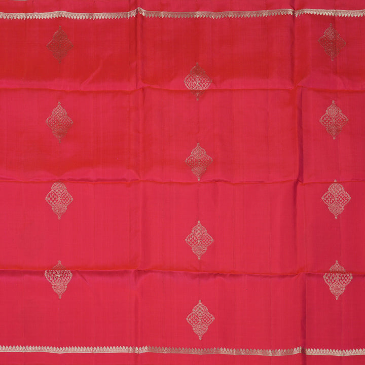Hayagrivas Reddish-Pink Handloom Soft Silk Saree KBE2140A3-2