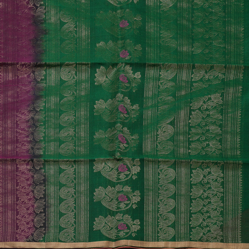 Hayagrivas Pink Kora Silk Cotton Saree KBE2142A6-11