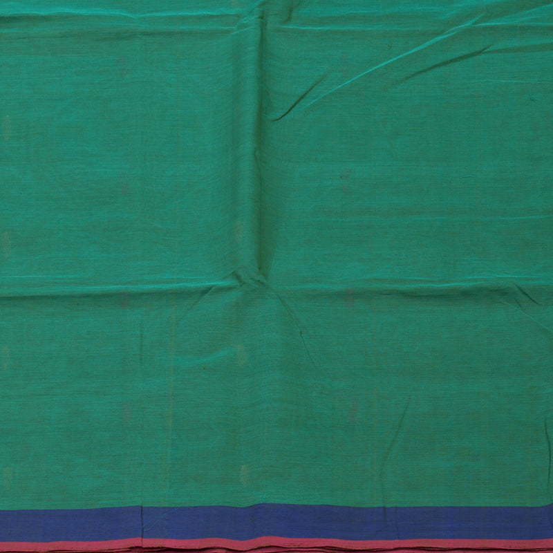 Hayagrivas Mint Green Handloom Cotton Saree KBE2143A10-2