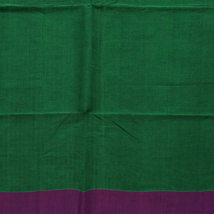 Hayagrivas Green Handloom Kanchi Cotton Saree KBE2143A12-1