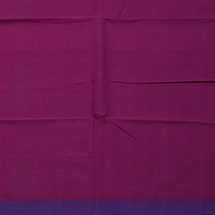 Hayagrivas Purple Handloom Cotton Saree KBE2143A13-4