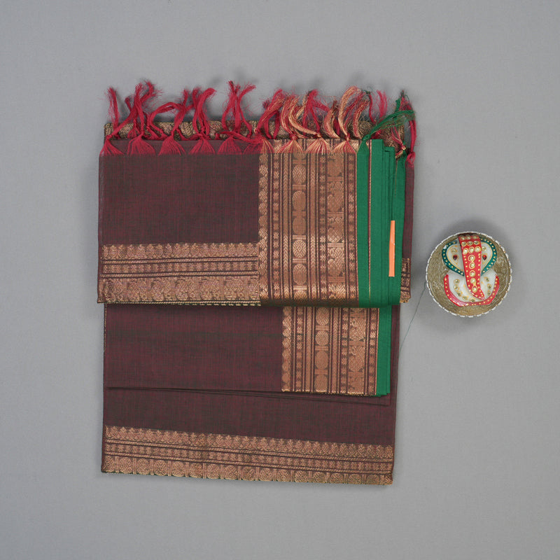 Hayagrivas Manthalir Handloom Cotton Saree KBE2143A2-6