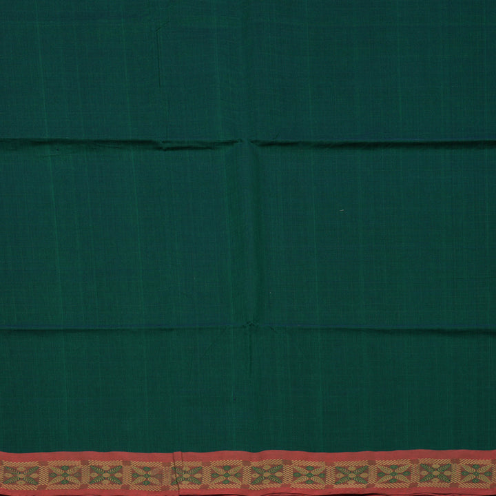 Hayagrivas Rama Green Handloom Cotton Saree KBE2143A3-5