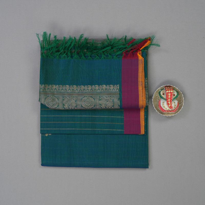 Hayagrivas Mayilkazhuthu Handloom Cotton Saree KBE2144A10-6