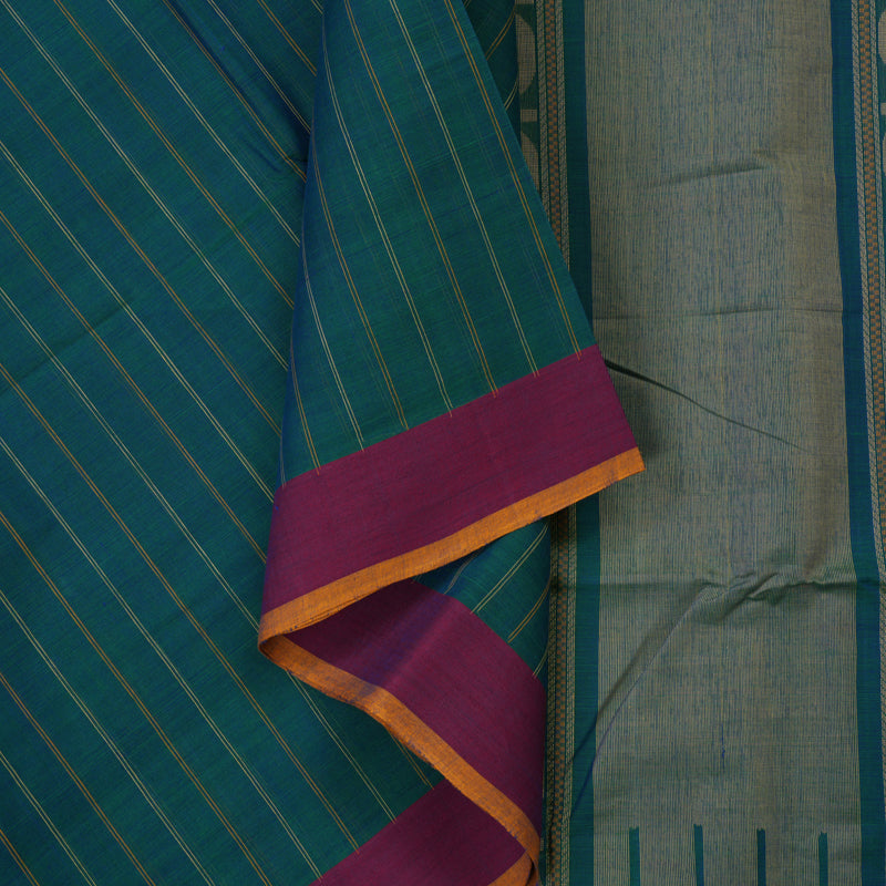 Hayagrivas Mayilkazhuthu Handloom Cotton Saree KBE2144A10-6