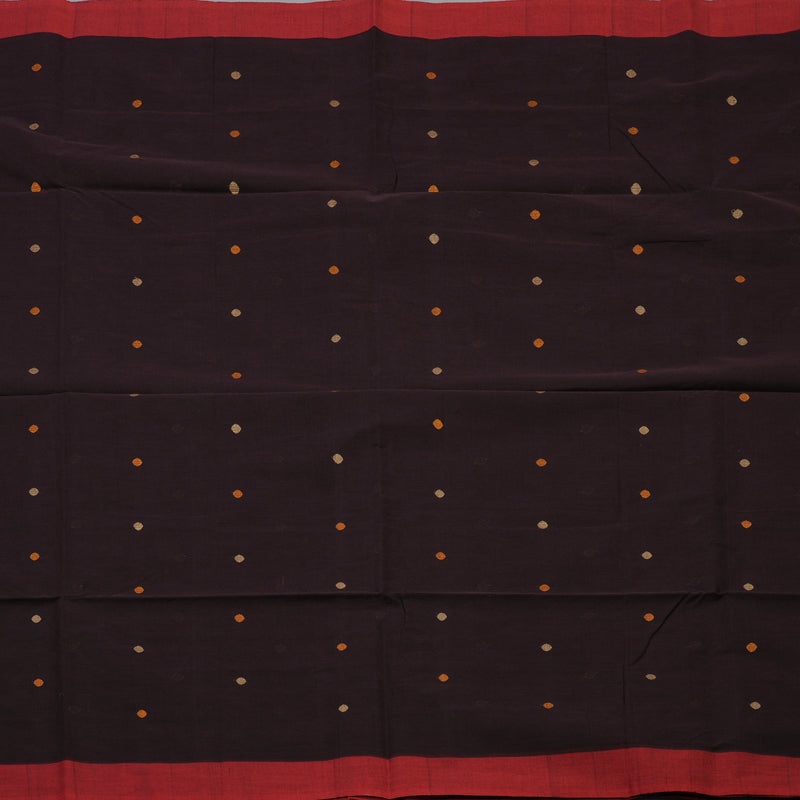 Hayagrivas Snuff Handloom Cotton Saree KBE2144A6-2