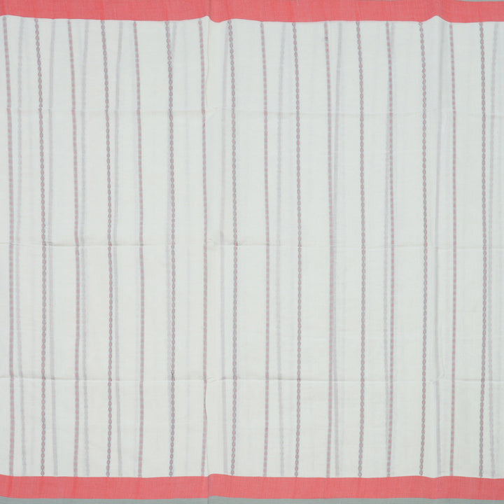 Hayagrivas White Handloom Kanchi Cotton Saree KBE2144A7-4