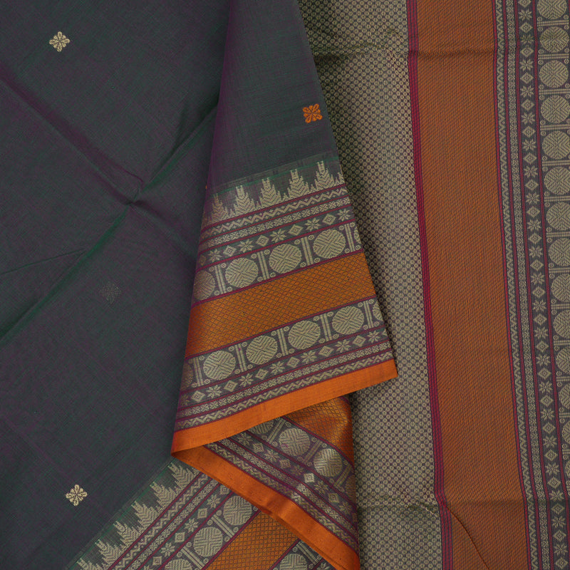 Hayagrivas Mayilkazhuthu Handloom Cotton Saree KBE2144A9-1
