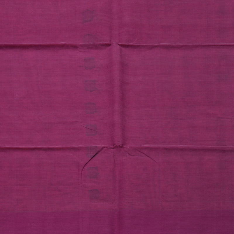 Hayagrivas Orangish-Pink Handloom Cotton Saree KBE2145A1-1