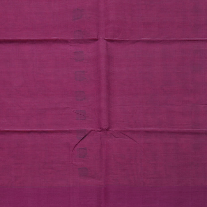 Hayagrivas Orangish-Pink Handloom Cotton Saree KBE2145A1-1