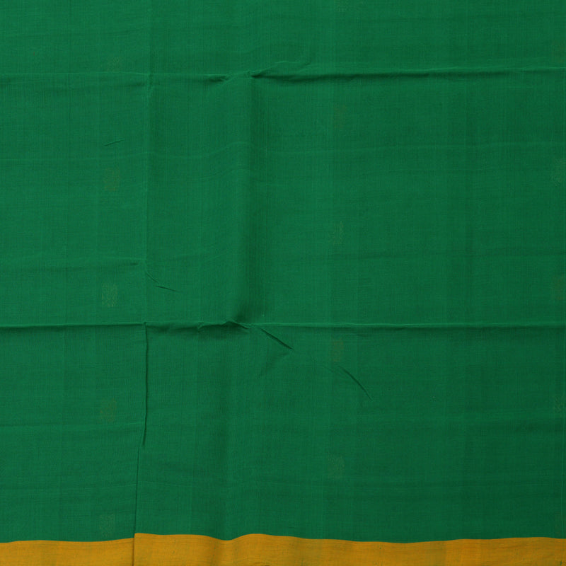 Hayagrivas Green Handloom Cotton Saree KBE2145A3-3