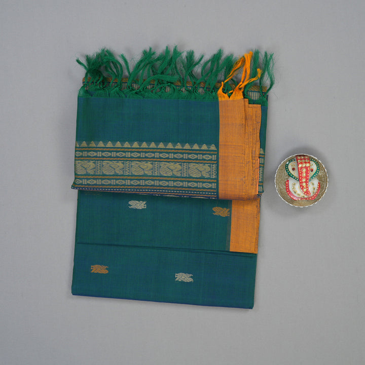 Hayagrivas Mayilkazhuthu Handloom Cotton Saree KBE2145A3-6