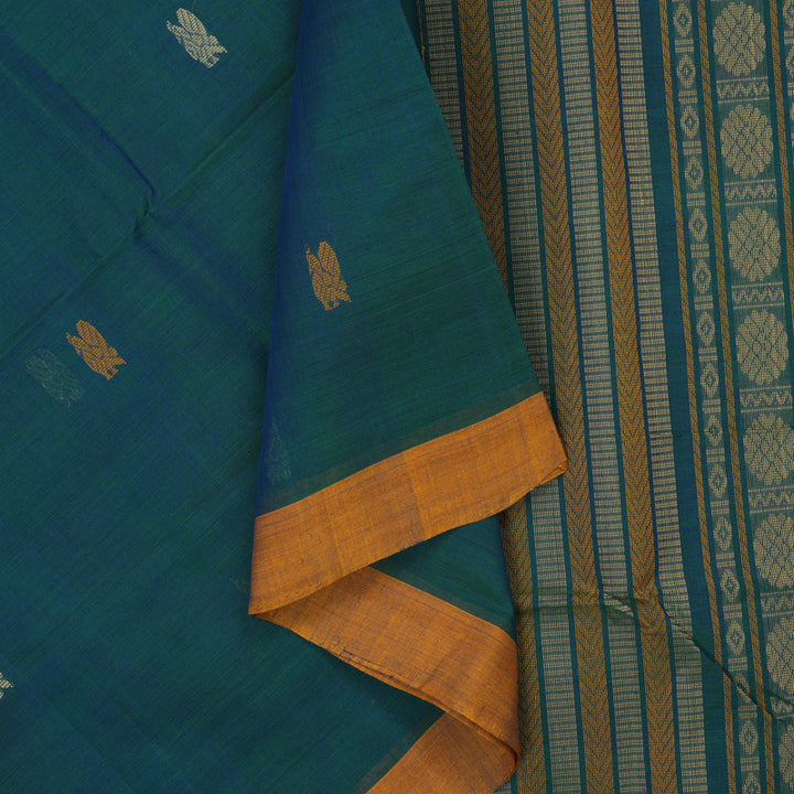 Hayagrivas Mayilkazhuthu Handloom Cotton Saree KBE2145A3-6
