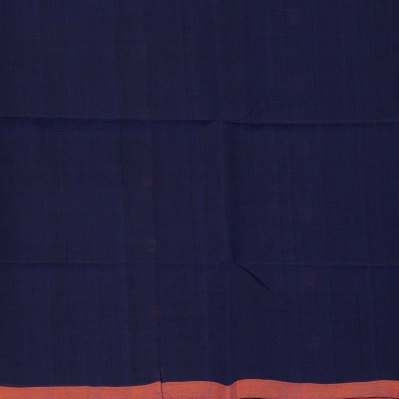 Hayagrivas Dark Blue Handloom Cotton Saree KBE2145A3-8