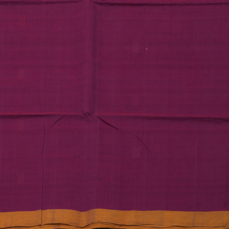 Hayagrivas Vadamalli Purple Handloom Cotton Saree KBE2145A3-9