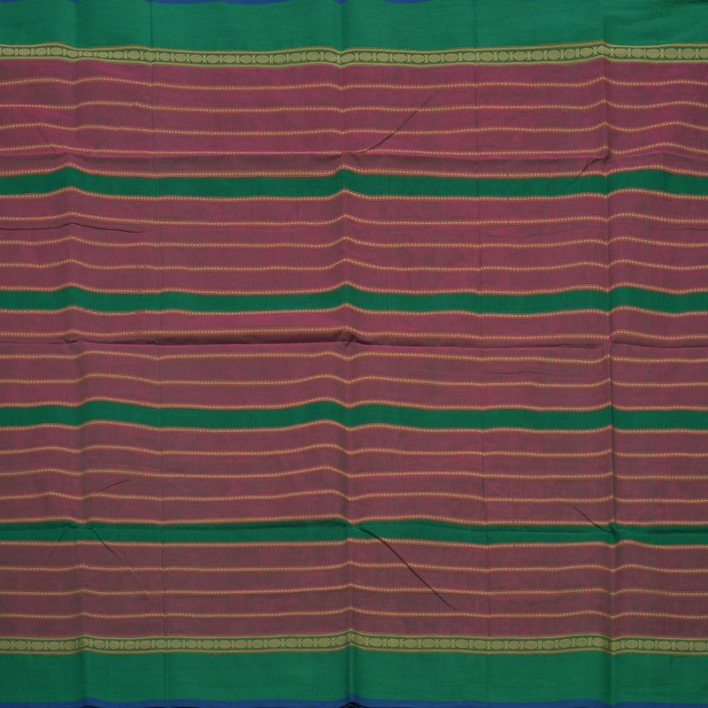 Hayagrivas Magenta Handloom Cotton Saree KBE2145A5-3
