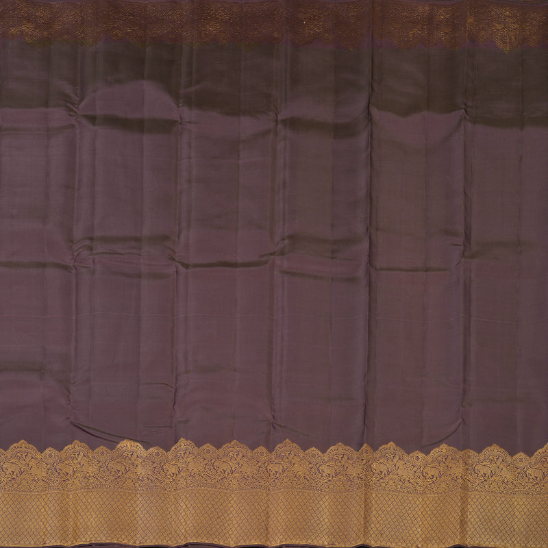 Hayagrivas Handloom Purple Mauve Kanjivaram Silk Saree KBE2147A4-2