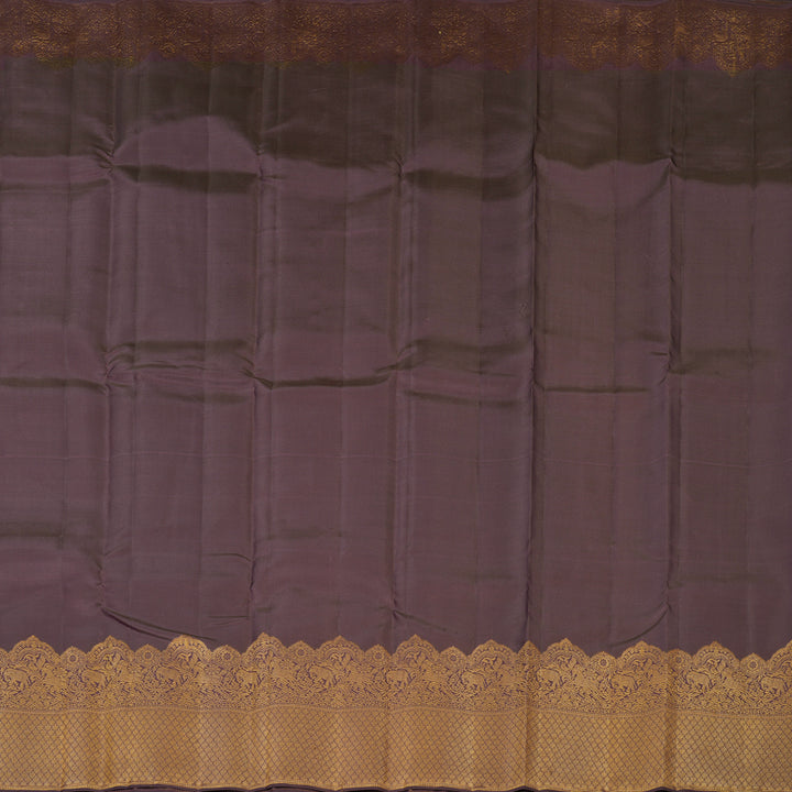 Hayagrivas Handloom Purple Mauve Kanjivaram Silk Saree KBE2147A4-2