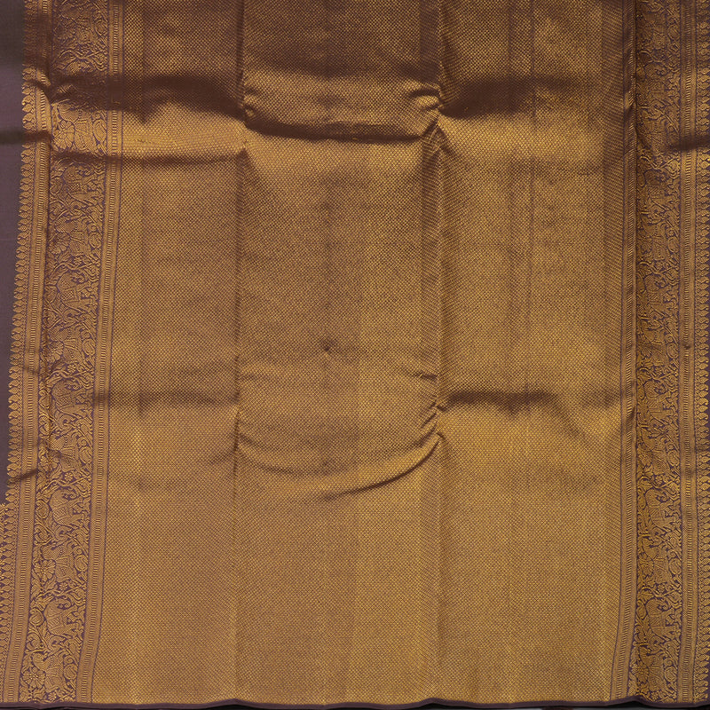 Hayagrivas Handloom Purple Mauve Kanjivaram Silk Saree KBE2147A4-2