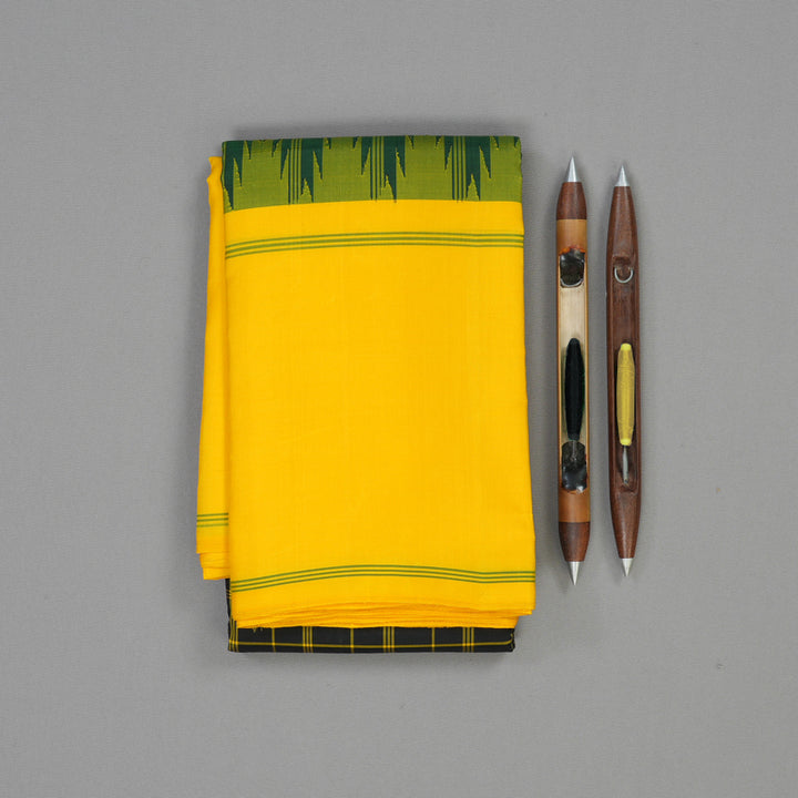 Hayagrivas Handloom Black Kanjivaram Silk Saree KBE2148A3-3