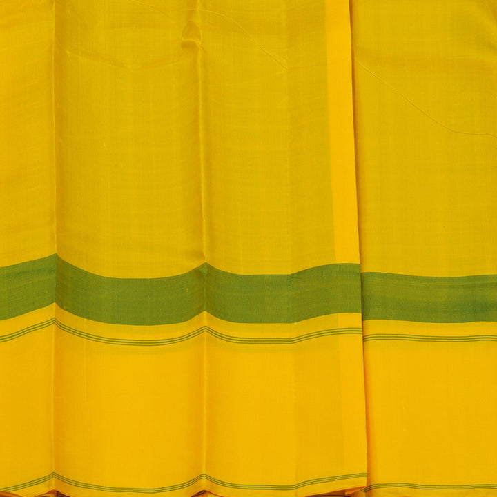 Hayagrivas Handloom Black Kanjivaram Silk Saree KBE2148A3-3