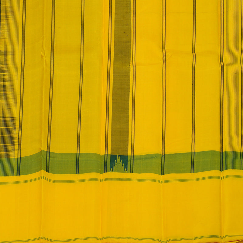 Hayagrivas Handloom Black Kanjivaram Silk Saree KBE2148A3-3