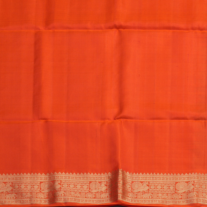 Hayagrivas Purplish-Blue Handloom Soft Silk Saree KBE2150A2-13