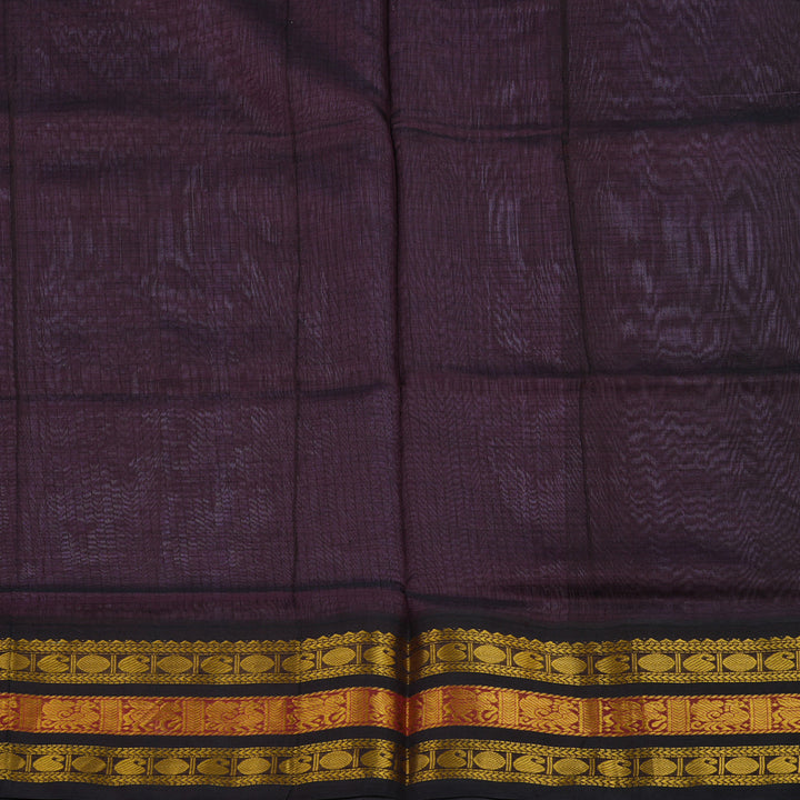 Hayagrivas Lavendar Pure Silk Cotton Saree KBE2152A8-3
