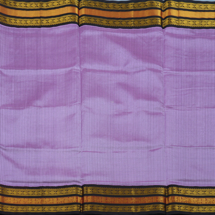 Hayagrivas Lavendar Pure Silk Cotton Saree KBE2152A8-3