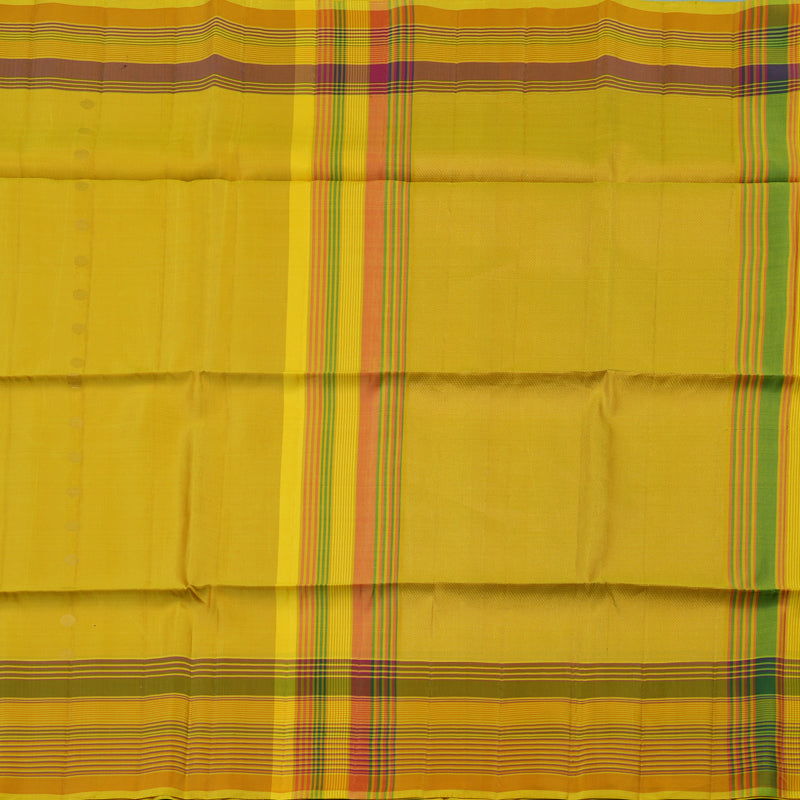 Hayagrivas Yellow Handloom Soft Silk Saree KBE2153A1-14