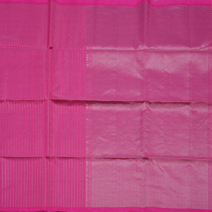 Hayagrivas Rani Pink Kora Silk Cotton Saree KBE2153A6-2