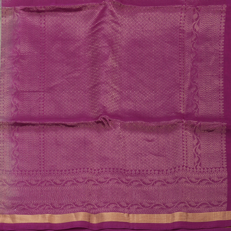 Hayagrivas Beige Kora Silk Cotton Saree KBE2153A8-3