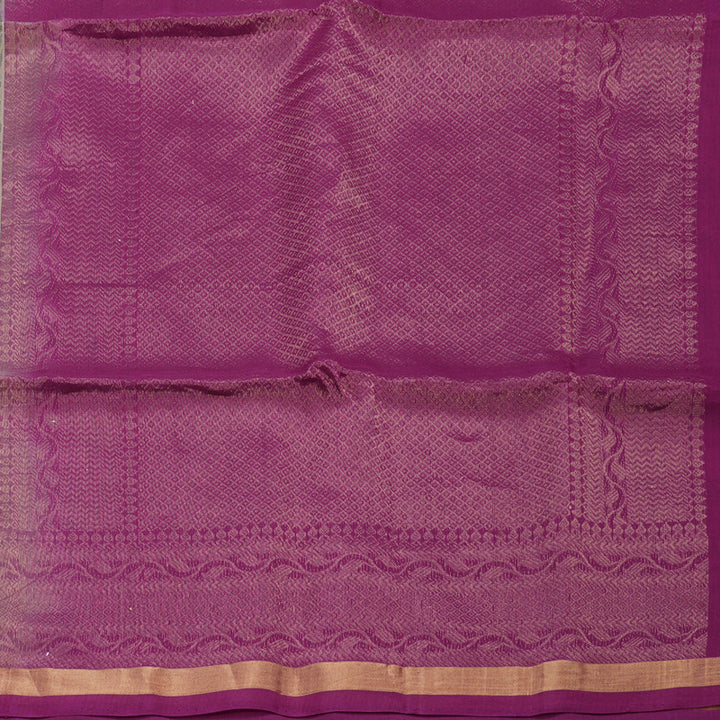 Hayagrivas Beige Kora Silk Cotton Saree KBE2153A8-3