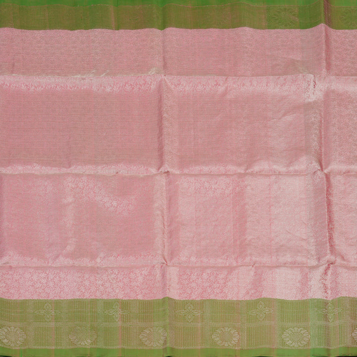 Hayagrivas Rose Pink Handloom Tissue Soft Silk Saree KBE2154A1-2