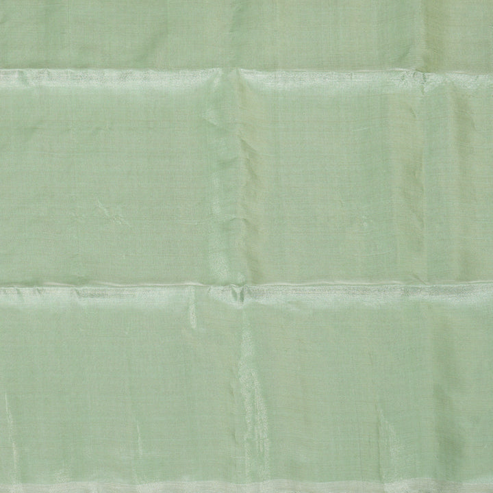 Hayagrivas Pista Green Pure Soft Silk Saree KBE2154A1-3