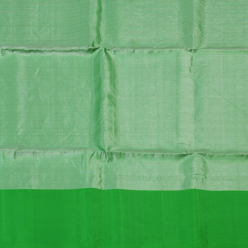 Hayagrivas Parrot Green Handloom Tissue Soft Silk Saree KBE2154A1-8