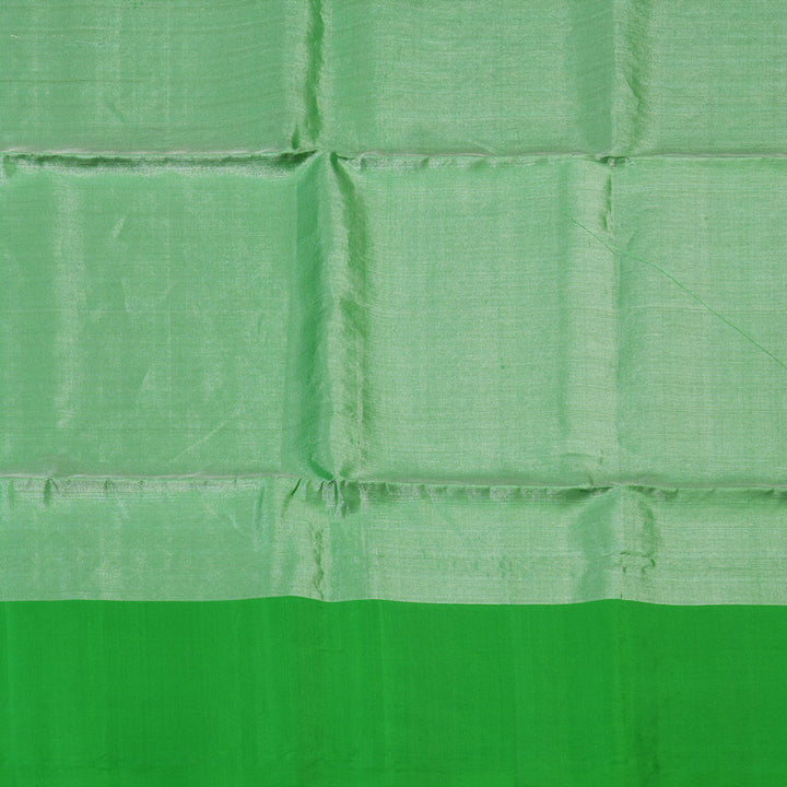 Hayagrivas Parrot Green Handloom Tissue Soft Silk Saree KBE2154A1-8