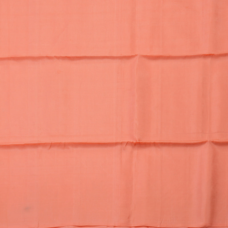Hayagrivas Peach Handloom Soft Silk Saree KBE2154A2-13