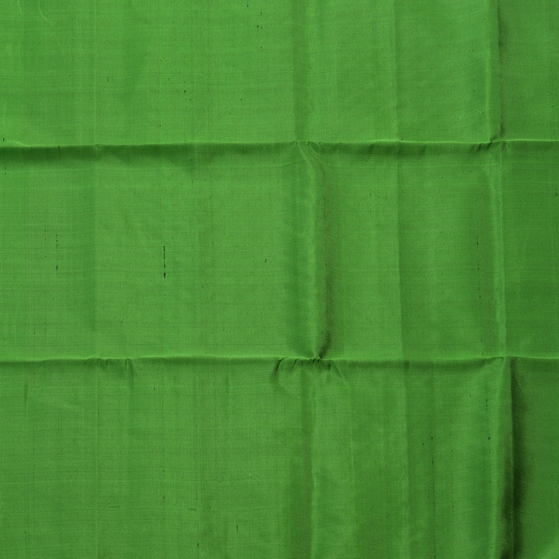 Hayagrivas Leaf Green Handloom Soft Silk Saree KBE2154A2-4