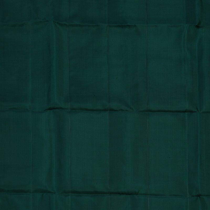 Hayagrivas Dark Green Handloom Soft Silk Saree KBE2154A2-7