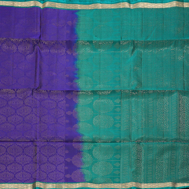Hayagrivas Purple Handloom Soft Silk Saree KBE2154A3-11