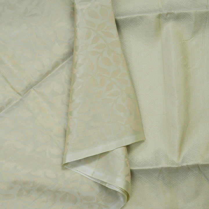 Hayagrivas Pista Green Handloom Soft Silk Saree KBE2154A3-14