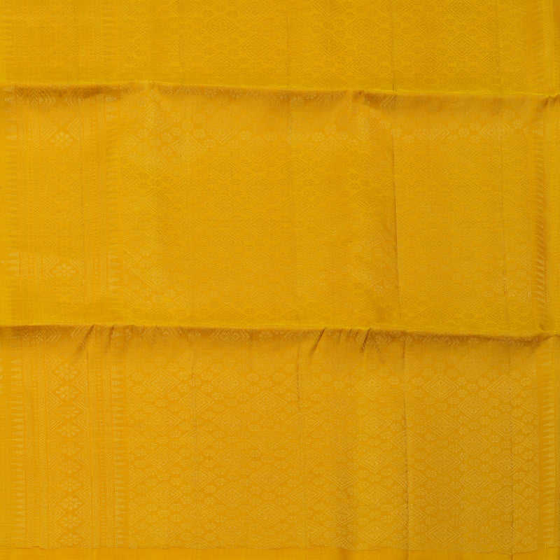 Hayagrivas Yellow Handloom Soft Silk Saree KBE2154A3-18