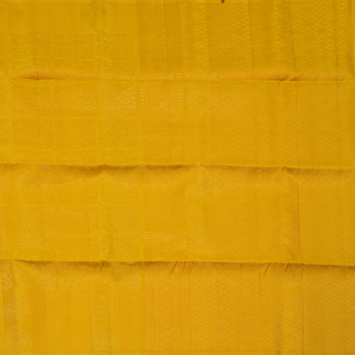 Hayagrivas Yellow Handloom Soft Silk Saree KBE2154A3-18