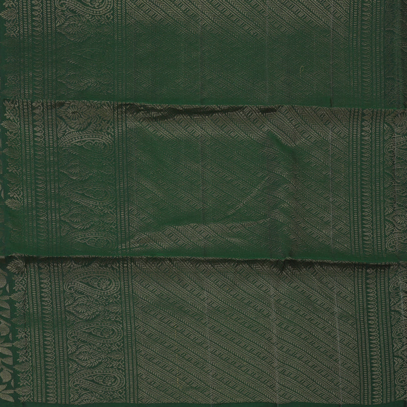 Hayagrivas Bottle Green Handloom Soft Silk Saree KBE2154A3-8